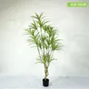 Decoratieve Bloemen 90/120/150/180cm Grote Kunstboom Bonsai Nep Palm Plant Grote Tropische Agave Ingemaakte Voor Thuis Woonkamer Etalage