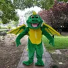 Mascot Costumes Green Dragon Mascot Costumes Cartoon Apparel Birthday Party Masquerade Christmas Chanukah245r