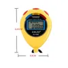 Kök Timers Multifunktion Digital Sports Timer Professional Stopwatch Handhållen Portable Outdoor Running Chronograph Stop Watch 230721