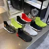 2023 Hommes Femmes Triple s New Knit Chaussettes Chaussures Mesh Speed 2.0 Designer Sneaker High Race Runners Trainer Casual Running Thick Sole Trainers Sneakers taille 35-45