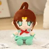 Super mignon dessin animé en peluche poupée lune lièvre Luna belle fille guerrier en peluche poupée cadeau