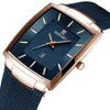 Награда 48 37 мм Диаметр Dial Simple Fashion Quartz Mens Watch Calendar Удобный стальный сетчатый ремень 6 мм ультра -джентльманы Watch335Q