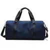 Marsupi Tote Wet Dry Separation Borsa da viaggio Uomo Oxford Spalla Impermeabile Scarpe da fitness di grande capacità Imbarco