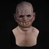 Maschere Cosplay per feste Maschera per uomo anziano Halloween Creepy Wrinkle Face Costume Realistic Latex Masquerade Carnival Masque