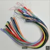 500 pièces collier dragonnes main lanière Silicone cordes cordon accessoires pour Healy fréquence téléphone portable 15 couleurs