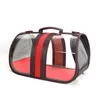 Cat Carriers Supplies Chats et chiens sortent Sac à dos à une épaule Pliant Pratique Sac de poitrine Panoramique Transparent Pet