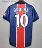 Okocha Retro Soccer Trikot 93 94 95 96 Leroy Adailton Beckham 98 99 00 01 02 03 90 92 Klassische Rai Anelka Ibrahimovic Camisas de FuteBol Ronaldinho Simone PSGS T230720