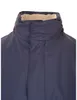 Giacche da uomo Loro Piana Spring Zipper manica lunga cappotto blu scuro giacca casual top