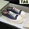 Neue Designerschuhe Pablo Schnür-Sneaker aus Nappaleder in Schwarz Lily White Denim Blue Luxus-Damen-Freizeitsneaker Mode-Plateau-Trainer Eur 35-40