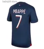 Jerseys de football Maillot de Foot Mbappe Hakimi Lee Kang dans Verratti Football Shirt Asensio PSGS HOMMES ENFANTS Kit quatrième Kimpembe Ugarte Hernandez