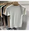 Koszulki damskie letnia koszula koszulka dziewczynki T-shirt kobiet ubrania bawełniane szczupłe koszulki żeńskie krótkie rękawowe top