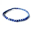 MG0153 Novo Design Natural Matte Lapis Lazuli Bracelet 4 mm Stone Beads Bracelet Mini Gemstone Energy Jewelry254s