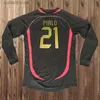 03 04 RUI COSTA Retro Soccer Jerseys 06 07 INZAGHI SHEVCHENKO KAKA' PIRLO NESTA GATTUSO MALDINI REDONDO Long Sleeve Home Away Football Shirts Uniforms T230720