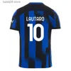 24 Alexis Barella Lukaku Mens Soccer Jerseys 22 23 Gosens Dzeko Lautaro J. Correa Calhanoglu Skriniar Brozovic Home Away 3rd Football Shirt Uniforms T230720