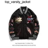 2023 Heren Jassen Lente Herfst Embroid Patchwork Mannen Baseball Bomber Unisex Vrouwen heren Varsity Coat Stadion Letterman Chic Letterman Jas