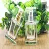 Hot Sale High_End 30ML Square Glass Perfume Bottle Perfume Spray Bottles 1OZ 50pcs/lot Free Shipping Cduwf