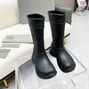 2023 Balenciga Achigo Internet Co Celebrity Boots مع باطن سميكة غير قابلة للانزلاق رغوة مطاطية في الهواء الطلق فارس في الهواء الطلق