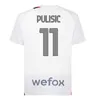 23/24 MILANS IBRAHIMOVIC GIROUD Футбольные майки 2023 PULISIC THEO TONALI REIJNDERS Футболка ROMAGNOLI RAFA LEAO S.CASTILLEJO REIJNDERS LOFTUS-CHEEK Футбольная форма