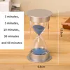 Dekorativa objekt Figurer Hourglass Timer 5153060 minuter Desktop Creative Ornaments Childrens Gifts Round Home Furnishings 230721