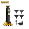 Chegadas do aparador de cabelo WMARK Cordless 5 velocidade de corte Máquina de cortar cabelo NG-2032 2033 com lâmina cônica Aparador de cabelo elétrico com display LCD 230720