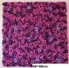 Decorative Flowers Charming Silk Rose Flower Wall For Wedding Background Home Decoration Hang On Decor Floral Bloosom Mat