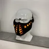 Party Maski Cyberpunk LED Cosplay będzie świecić maską jazdy na Helmet Light Halloween Gift 230721