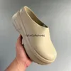 Ny Adifom Stan Smith Mule Lucid Pink Green Slides tofflor Män Designer Sandaler Core Black Wonder Taupe Slide Indoor Slipper Mens Slides Sandal 36-44