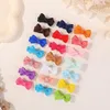 Clips de lazos para el pelo de bebé, cinta de grogrén, horquillas para niños pequeños, niñas, bebés, adolescentes, accesorios para el cabello para niños