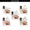 5 pçs/conjunto LOOKAVE Diamond Glitter Eyeliner Sparkle Eyeshadow Pen Pigment Silver Gold Rose Liquid Pen da DHL