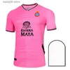 Fans Tops Tees 22 23 RCD Espanyol Maglie da calcio da uomo PEDROSA WU LEI PUADO S. DARDER R.D.T DIMATA Home Away 3a maglia da calcio Uniformi manica corta T230720