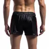 Shorts pour hommes hommes décontracté en cuir PU séchage rapide maillots de bain poche sport salle de sport lâche course troncs planche de natation surf