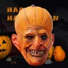 Party Maskers Halloween Pompoen Masker Hoofd Spookachtig Hoofddeksel Eng Kostuum Spookhuis 230721