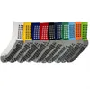 Chaussettes de football anti-dérapantes Hommes Femmes Sports de plein air Grip Chaussettes de football Basketball Tennis long genou Bas Grips Cyclisme Chaussette d'équitation en gros