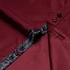 Camicie casual da uomo Camicia da uomo a maniche lunghe in cotone Colletto abbottonato rosso Business Social Camicie casual per uomo DiBanGu Abbigliamento uomo L230721