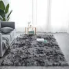 Tapis Shaggy Tapis Tie-dye Tapis Imprimé Alfombra Plush Floor Fluffy Mats Chambre Fausse Fourrure Tapis Salon Tapis Grands Tapis R230720