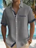 Camisas casuales para hombres camisa de verano de color sólido camisa hawaiana para hombres moda casual calle manga corta fiesta en la playa camisa de bolsillo para hombres 5XL 230720