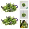 Fiori decorativi Albero verde Palla Plastica artificiale Appeso Lavanda Erba finta all'aperto