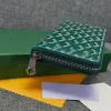 Goyard Geldbörsen Geldbörsen Kartenhalter Designer-Geldbörse für Herren und Damen Matignon Großer langer, durchgehender Reißverschluss Damen-Kalbsleder-Papiergeldbörse Herren-Clutch-Tasche 20 cm