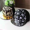 Casquettes Chapeaux Doitbest Europe Métal Punk Enfants Casquettes de baseball rivets Enfants Hip hop Cap snapback casquettes Garçons Filles Casquette à visière Parentchild hat x0721