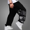 new mens clothing thickness hiphop loose movement sweat pants leisure trousers rhino who pants size m3xl318p