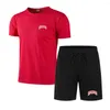 Survêtements pour hommes Sportswear Marque Fitness Running Suit Casual Shorts à manches courtes Respirant Jogging Ensembles de deux pièces