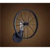 Lampes murales Outela American Style Light Round Creative Roue Forme Design Intérieur Rétro Lampe Luminaires Loft Restaurant LED Sconce