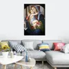 Classical Portrait Canvas Art Madonna and Child Ii Sandro Botticelli Religious Painting Handmade High Quality