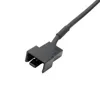 Cavo adattatore di alimentazione ventola da USB a 3 pin / 4 pin con interruttore ON/OFF Ingresso da 5 V a uscita Cavo connettore 12 V per telaio del computer Ventola di raffreddamento per PC desktop