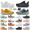 Hokas Clifton 9 8 One One Hoka Running Shoes Hokas 7 Bondi 8 Carbon 2 Women Men Low Top Mesh Trainers Triple White Black On Cloud Kawana Sports Sneakers Storlek 36-45