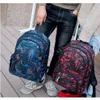 2021 Out Door Outdoor Bags Camouflage Travel Ryggsäck Computer Bag Oxford Brake Chain Middle School Student Bag Många färger X174F