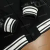 xinxinbuy Mannen designer Jas Parijs Handdoek borduren Emboss brief Leer lange mouw vrouwen geel zwart blauw S-2XL