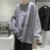 メンズTシャツTシャツ男性韓国スタイルトレンディなバギーファッションワン秋のデザイン長袖プリントカジュアルハラジュクデイリーストリートウェアクロースJ230721