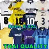 팬 Tops Tees TOES TOTTEN 1990 1998 1991 1982 RETRO KLINSMANN GASCOIGNE Anderton Sheringham Ginola Bale Bale Ferdinand Soccer Jersey Centenary 92 93 94 95 08 09 Modrid T230720