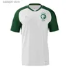 Fans Tops Tees 2023 24 Saudi FAHAD SALMAN Camisetas de fútbol para hombre 22 23 Arabia Equipo nacional Al-Najei YASSER Camiseta de fútbol local visitante Uniformes de manga corta T230720